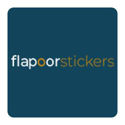 Flapoorstickers